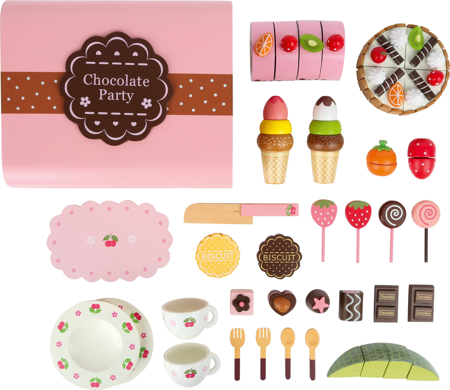 Wooden Chocolates & Sweet Treats Confectionery Box - Vue 7