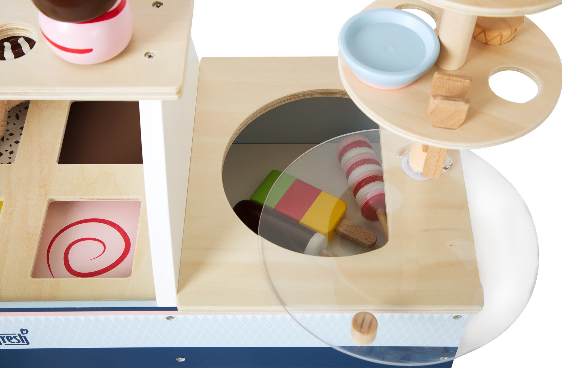 Wooden Bread & Bakery Basket Sliceable Set - Vue 12