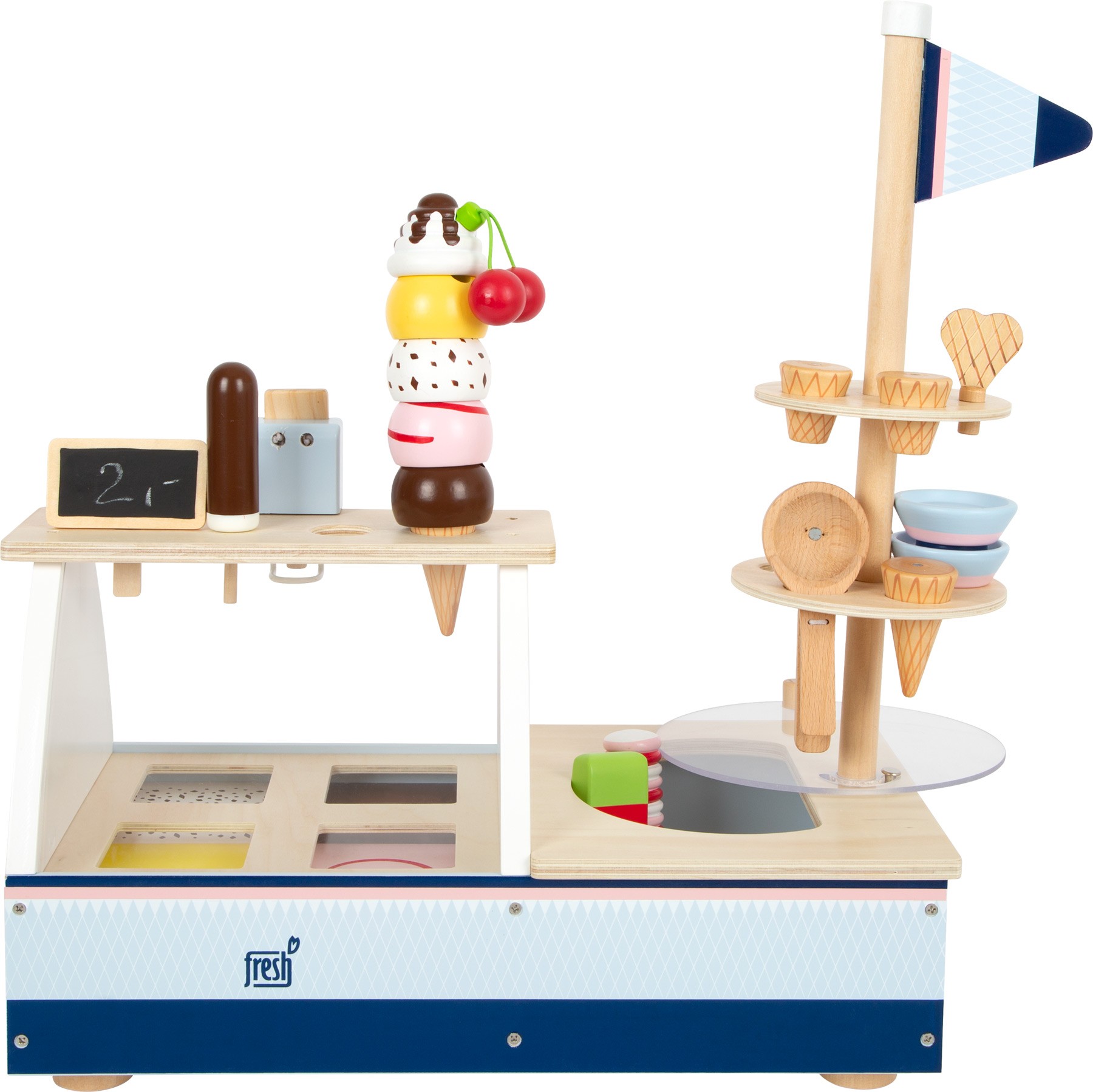 Wooden Bread & Bakery Basket Sliceable Set - Vue 11