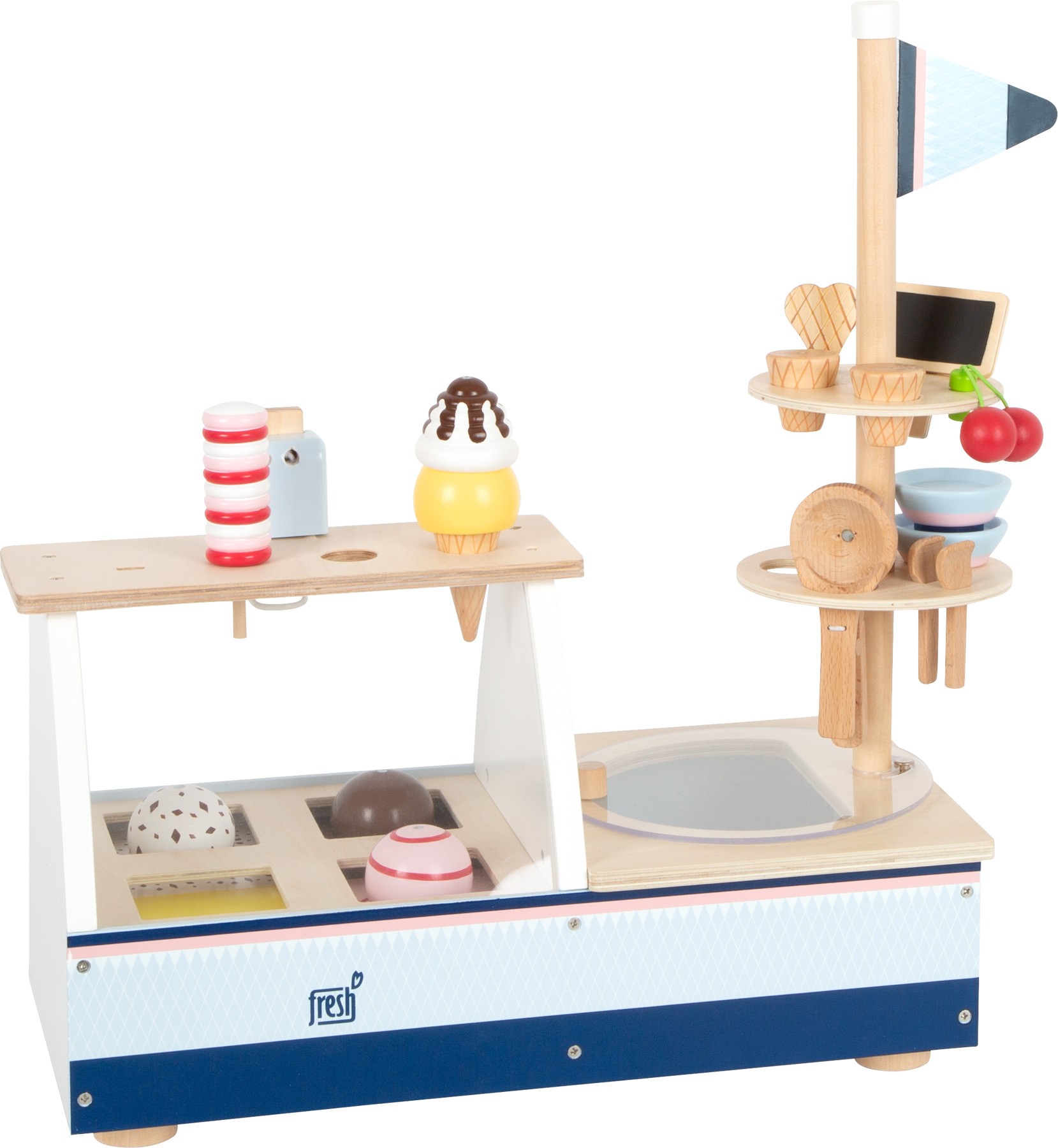 Wooden Bread & Bakery Basket Sliceable Set - Vue 6