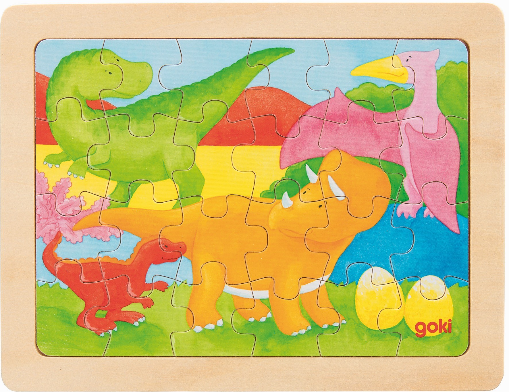 24-Piece Wooden Frame Jigsaw Puzzle - Vue 3