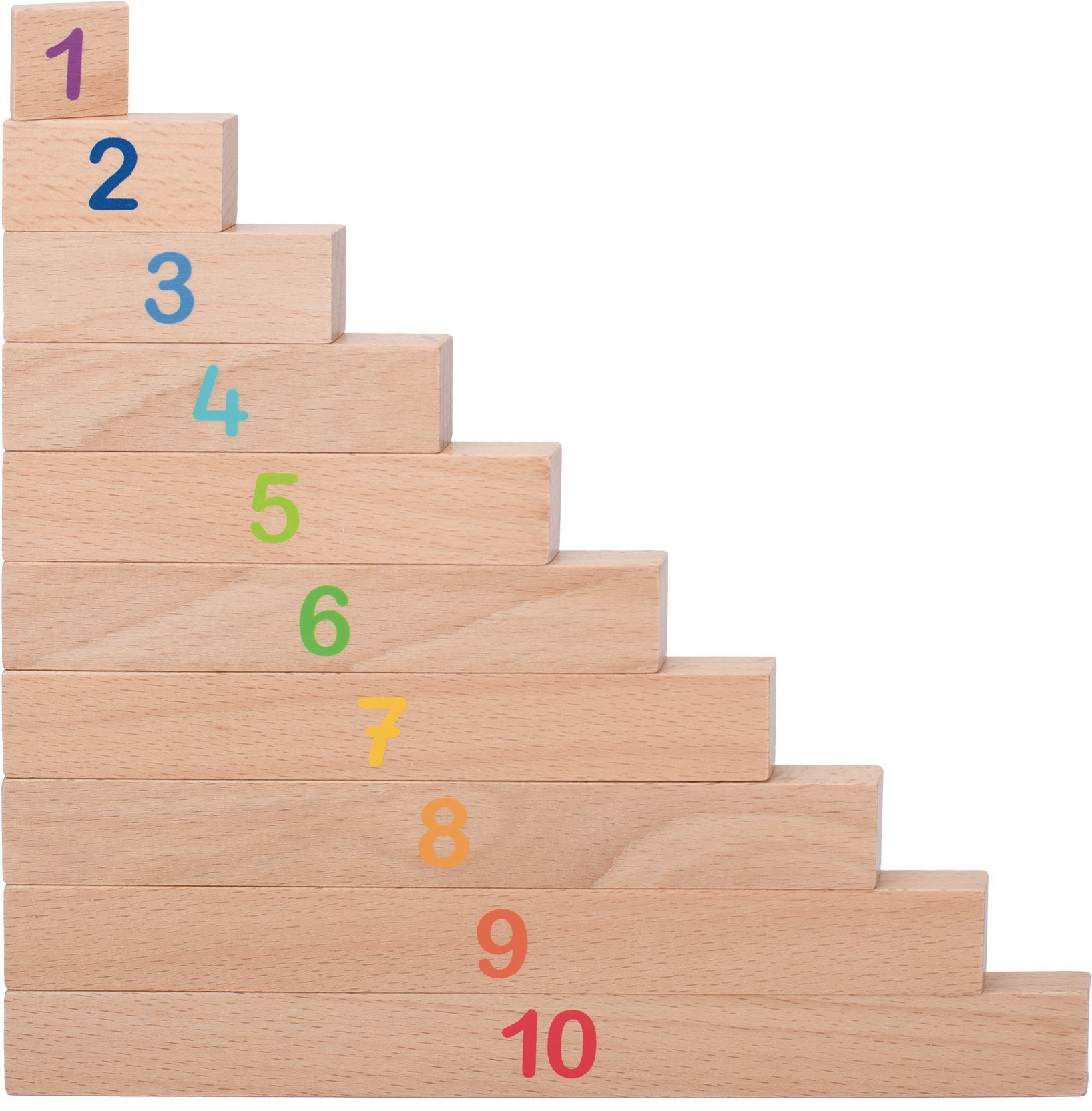 Large Wooden Maths Calculation Rods