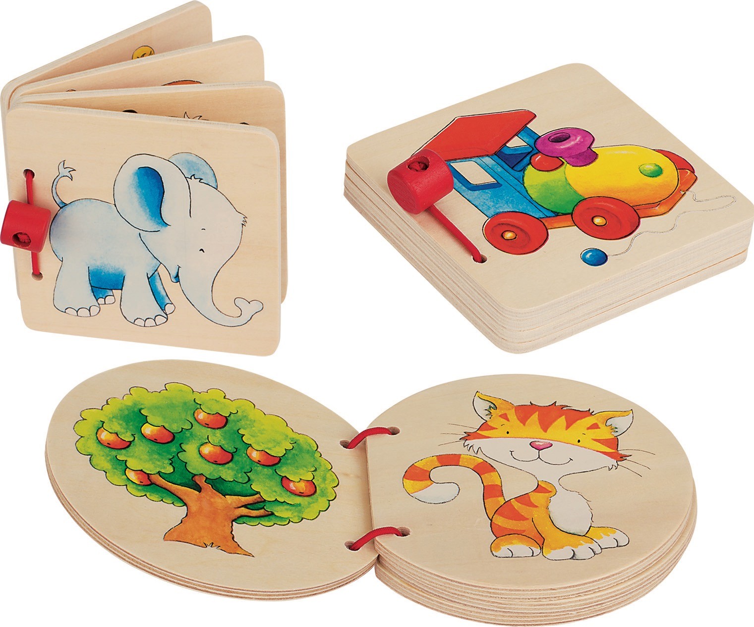 Baby's First Wooden Picture Book