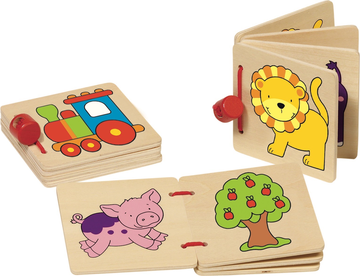 First Wooden Picture Book for Babies