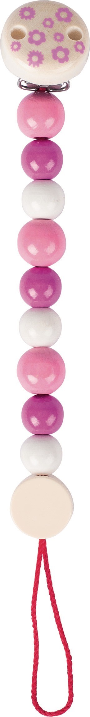 Floral Pink Wooden Dummy Clip