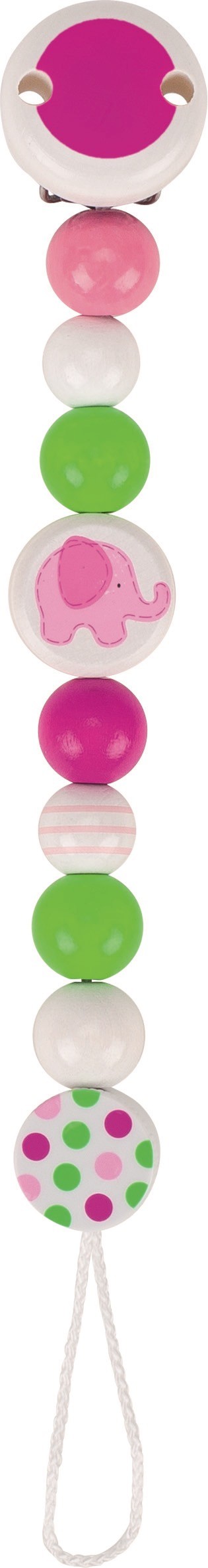 Pink Elephant Wooden Dummy Clip