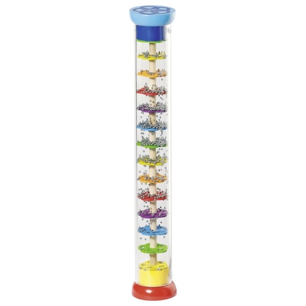 Rainbow Cascade Rainmaker Rainstick Toy - Vue 7