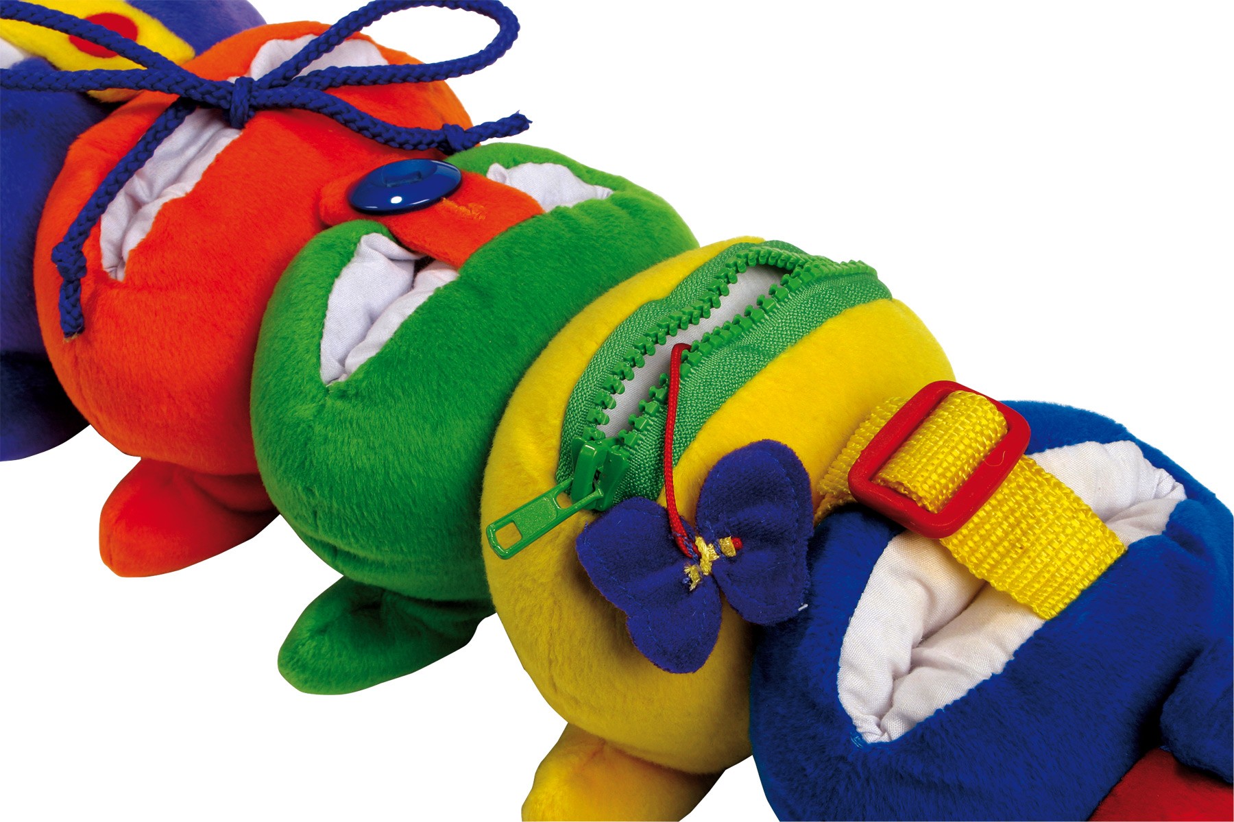Wooden Centipede Motor Skills Toy - Pull & Flex Movement - Vue 2