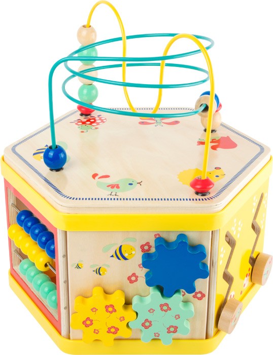 Spring Hexagonal Activity Cube - Motor Skills Discovery - Vue 2