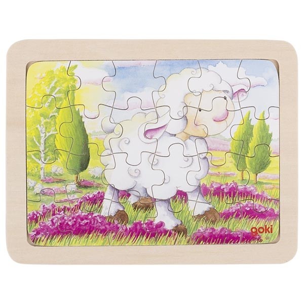 Puzzle de Madera de 24 Piezas - Animales y sus Crías - Vue 7