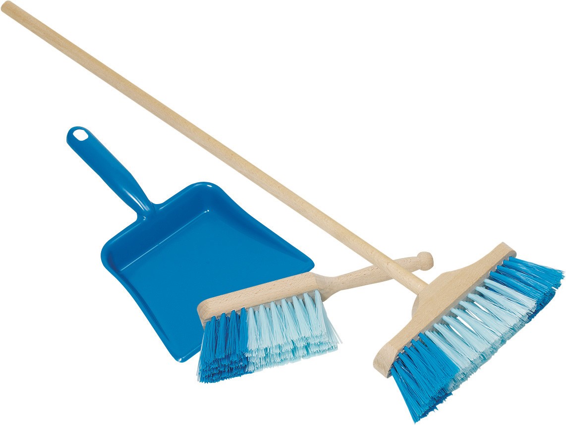 Montessori Wooden Cleaning Set - Blue