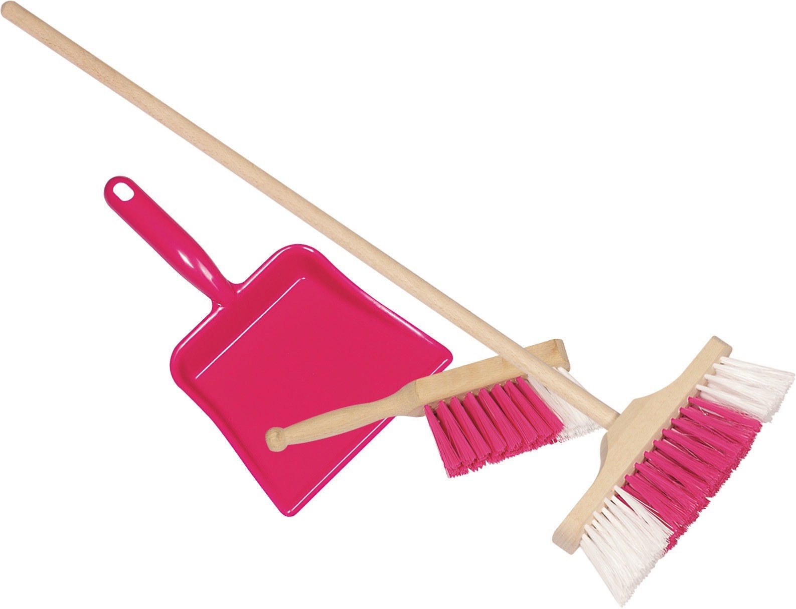 Montessori Wooden Cleaning Set - Pink