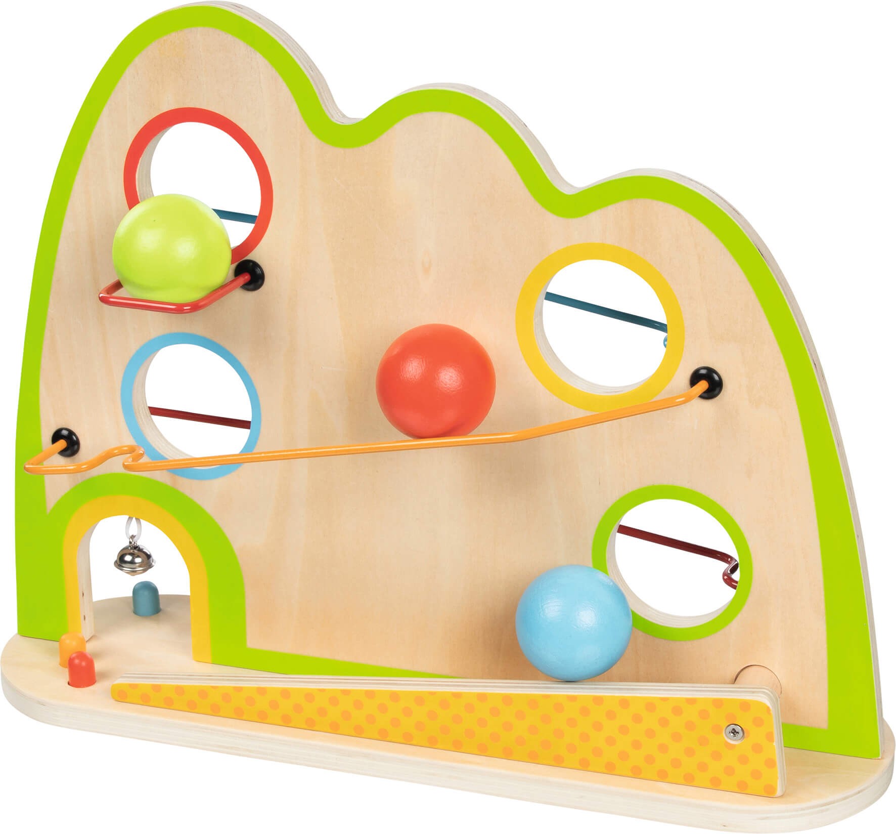 Wooden Zigzag Car Cascade Ramp Racer Track - Vue 2