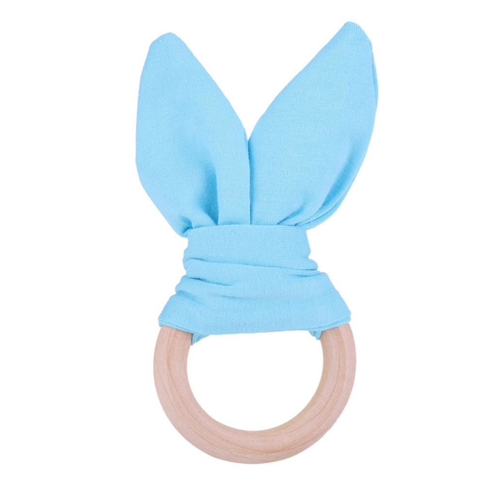 Montessori Teething Ring - Bunny Ears