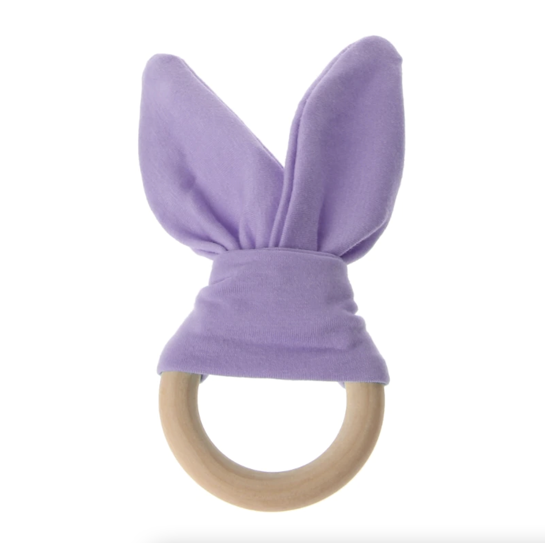Montessori Teething Ring - Bunny Ears - Vue 13