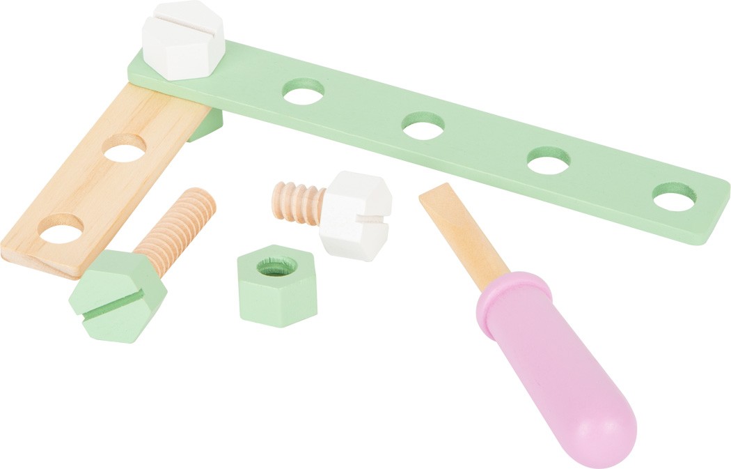Wooden Vehicle Construction Set - Grey & Yellow Dumper - Vue 3