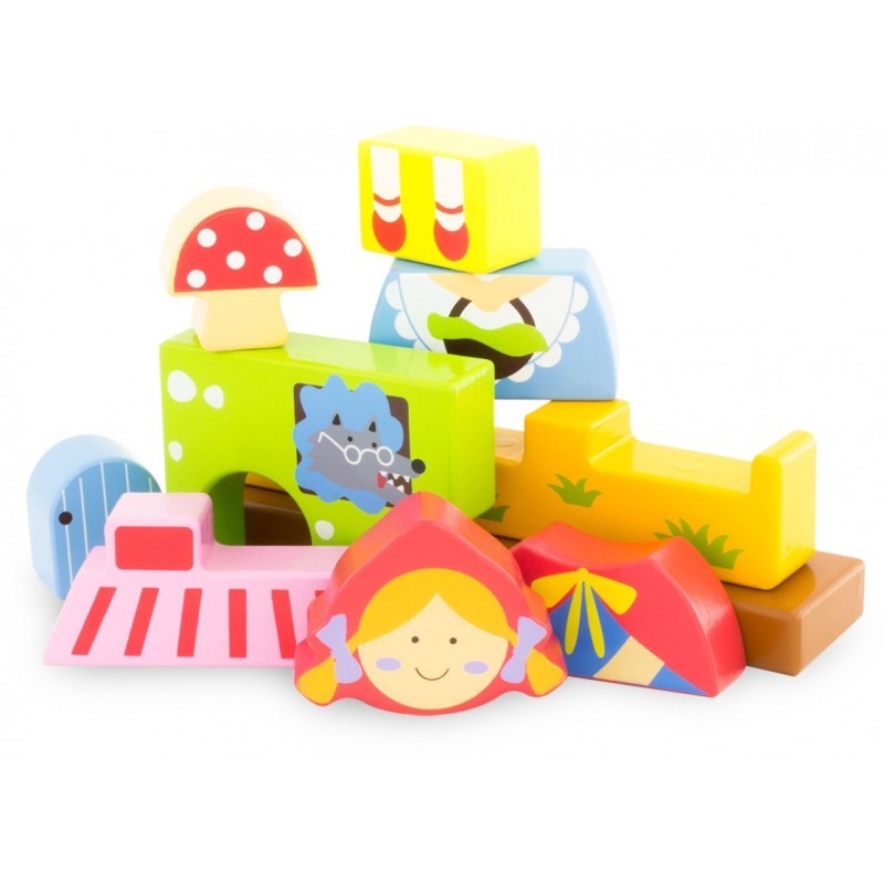 Magnetic Wooden Red Riding Hood Story Puzzle - Vue 3