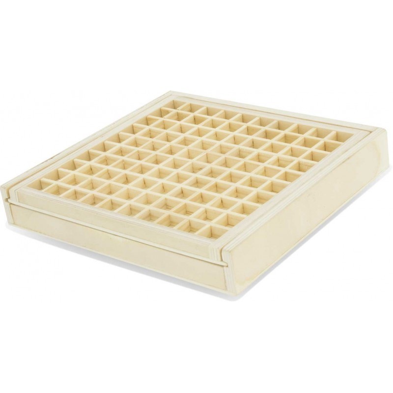 Wooden Word Building Grid & Letter Cubes - Vue 9
