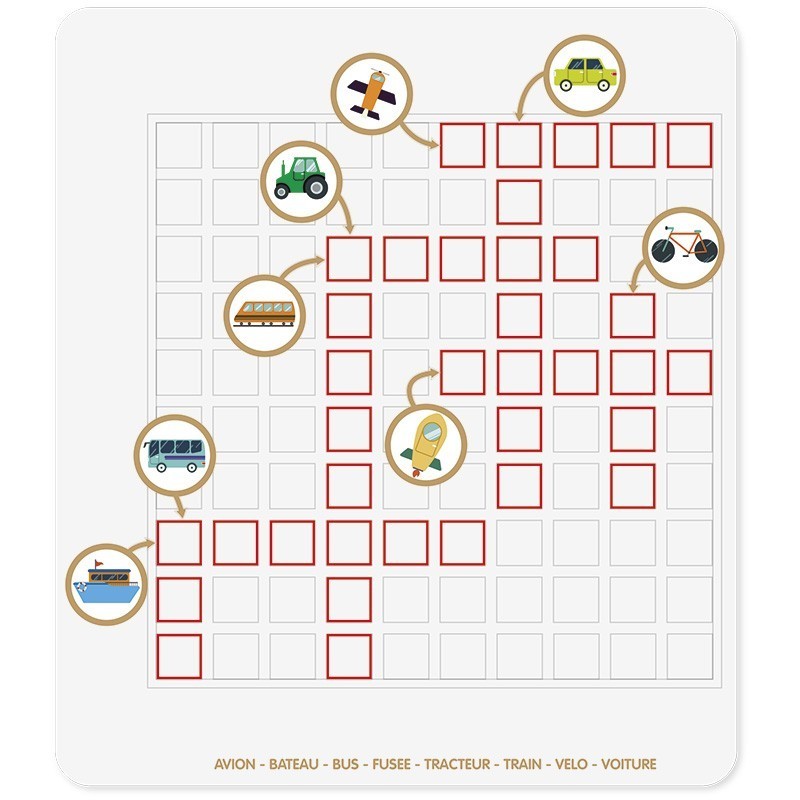 Wooden Word Building Grid & Letter Cubes - Vue 11