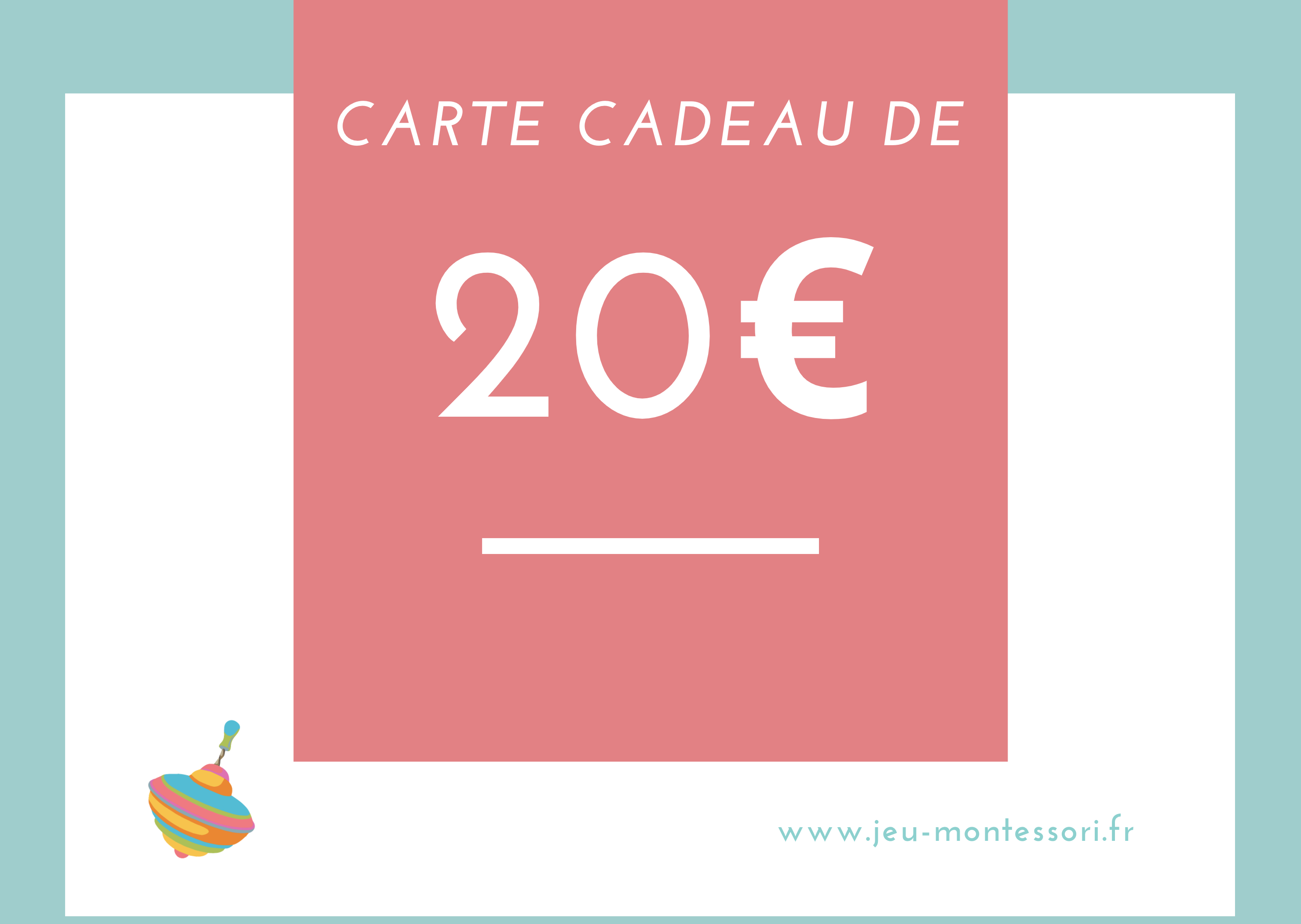 Montessori Toys £20 Digital Gift Card Voucher - Vue 2