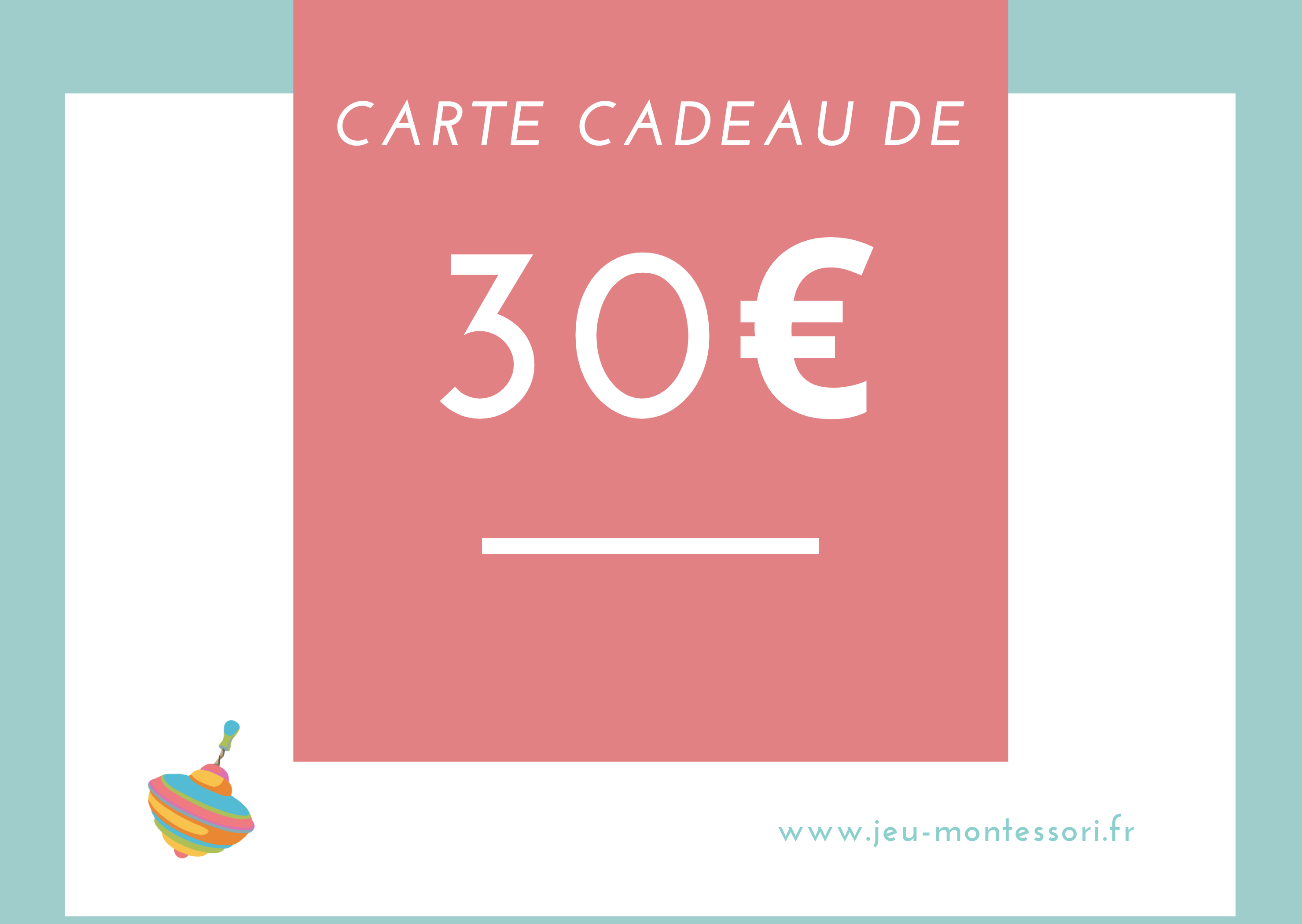 Montessori Toys £30 Digital Gift Card Voucher - Vue 2