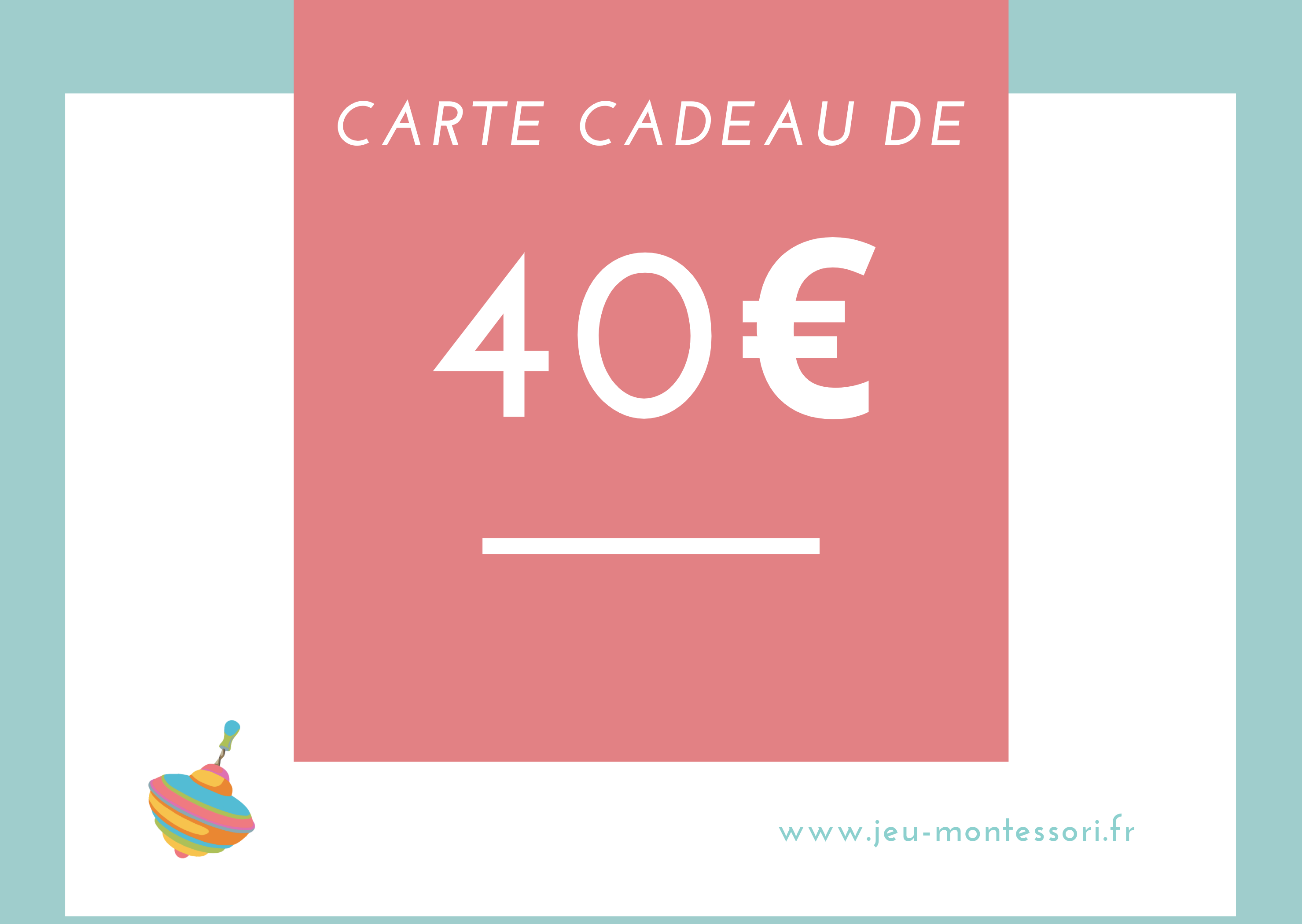 Montessori Toys £40 Digital Gift Card Voucher - Vue 2