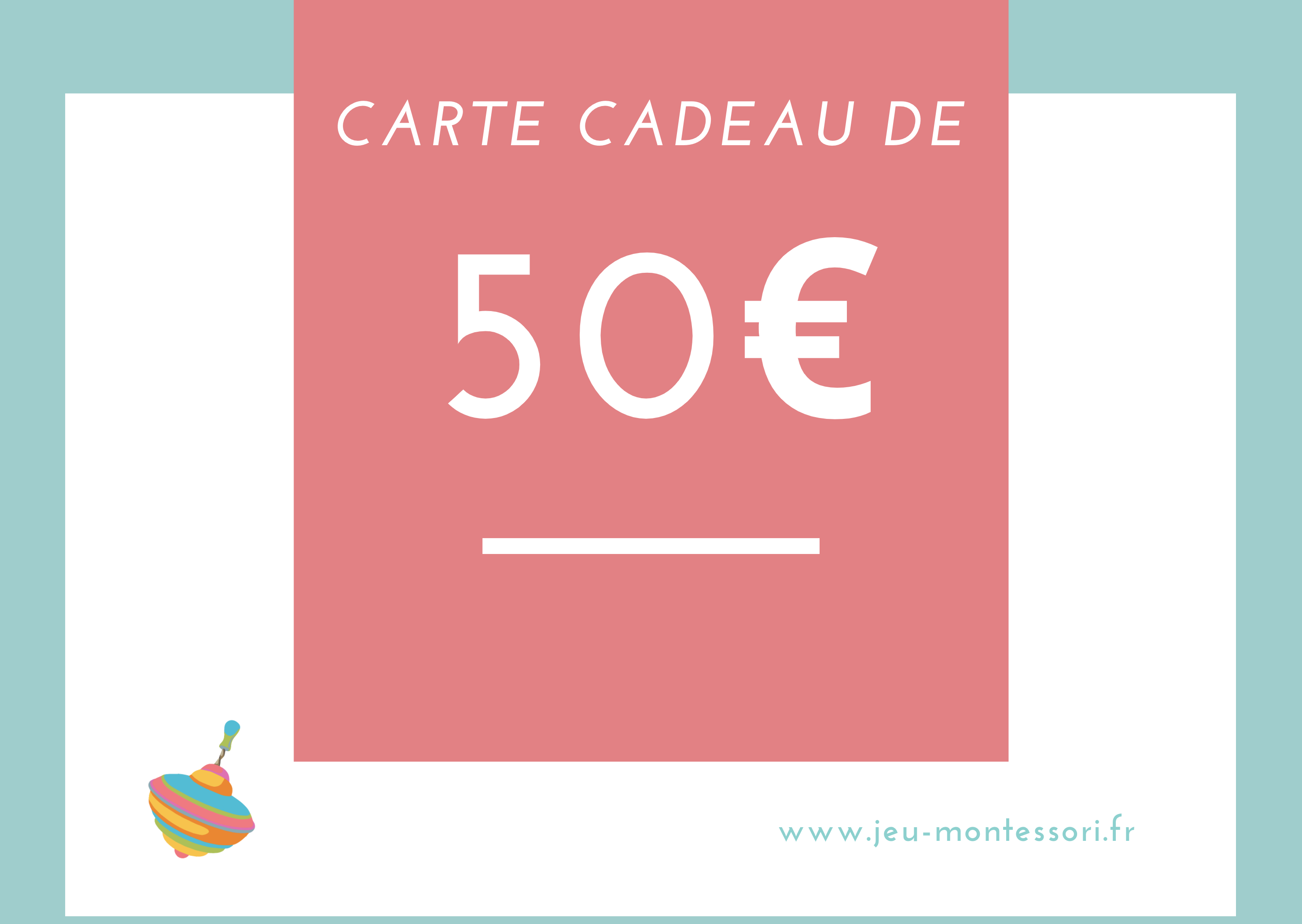Montessori Toys £50 Digital Gift Card Voucher - Vue 2