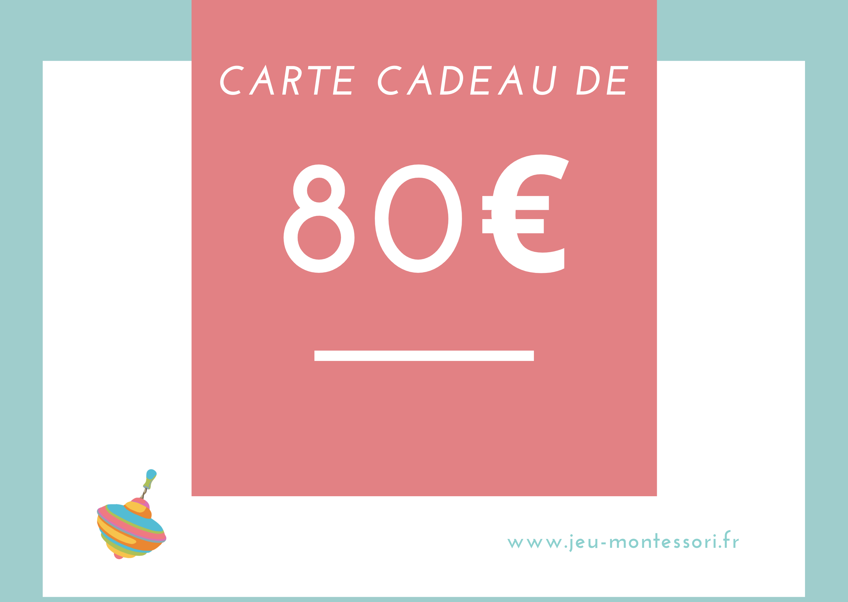 Montessori Toys £80 Digital Gift Card Voucher - Vue 2