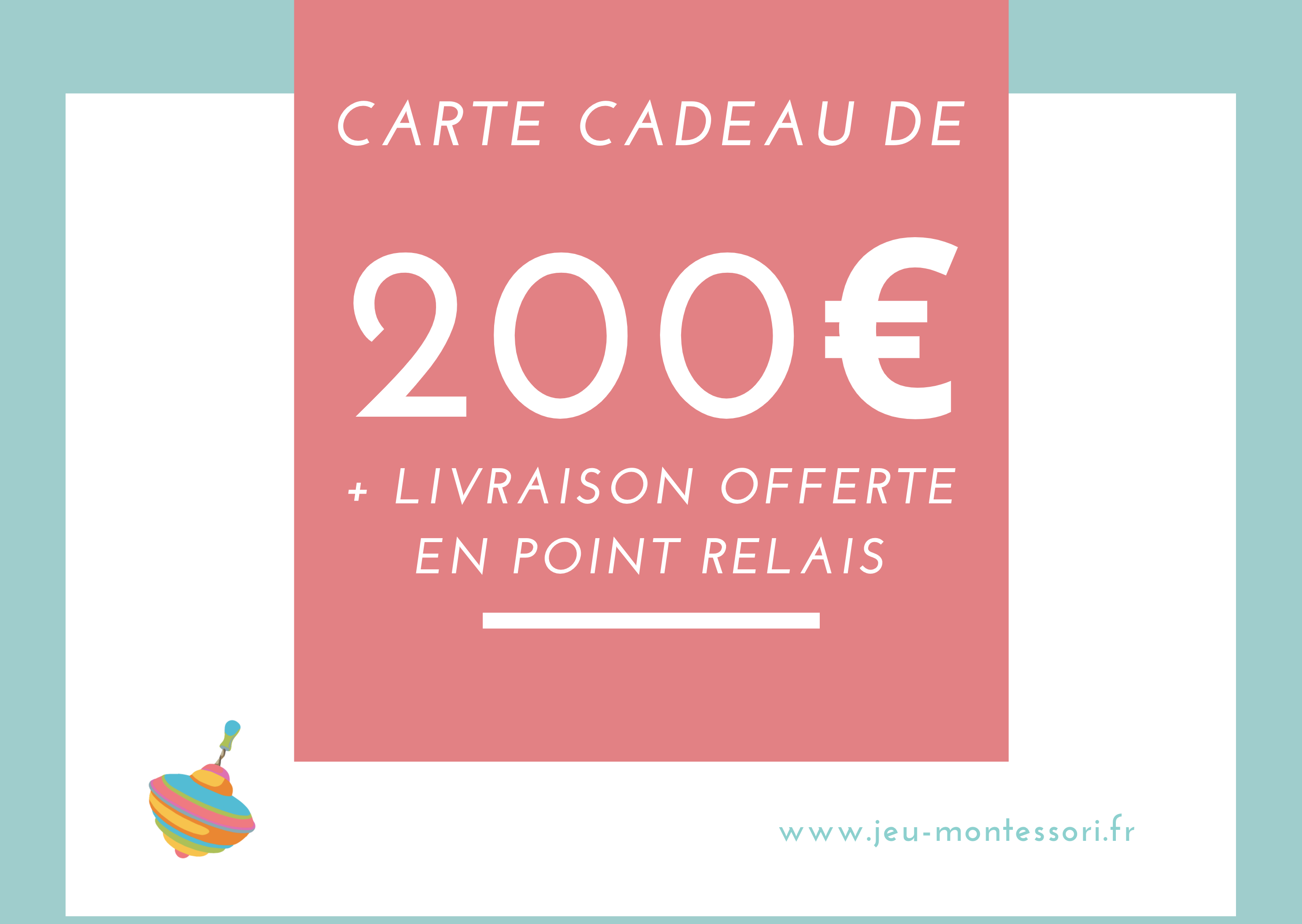 Montessori Toys £200 Digital Gift Card Voucher (Free Delivery Included) - Vue 2