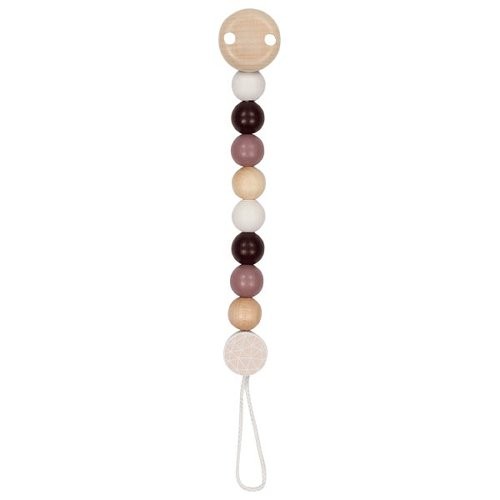 Accroche sucette - Marron beige