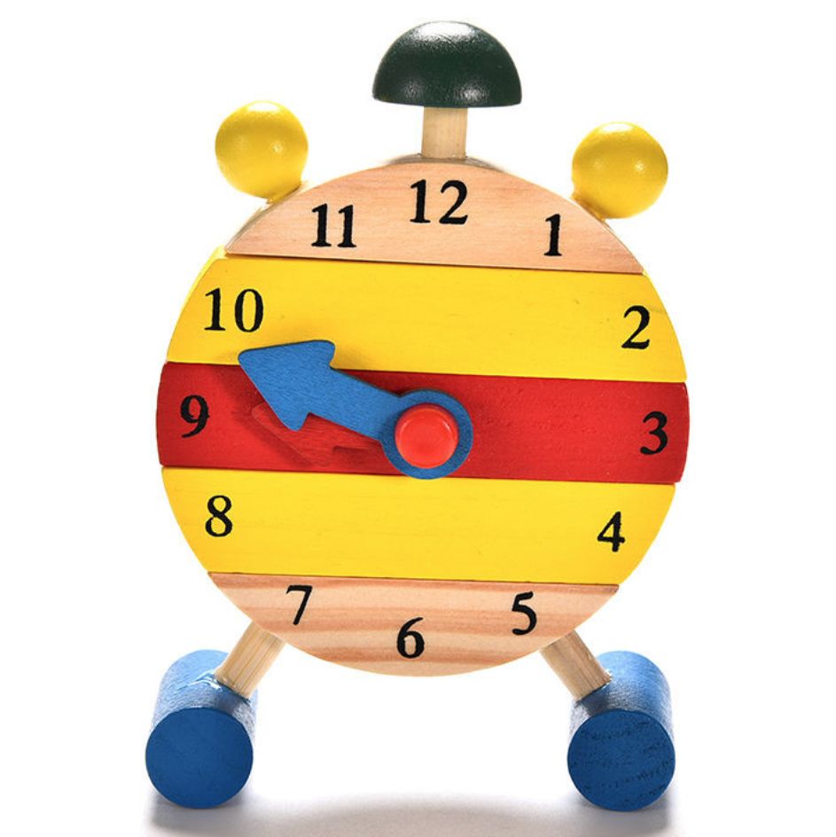 Montessori Learning Clock - Eco-Friendly Teaching Clock - Vue 2