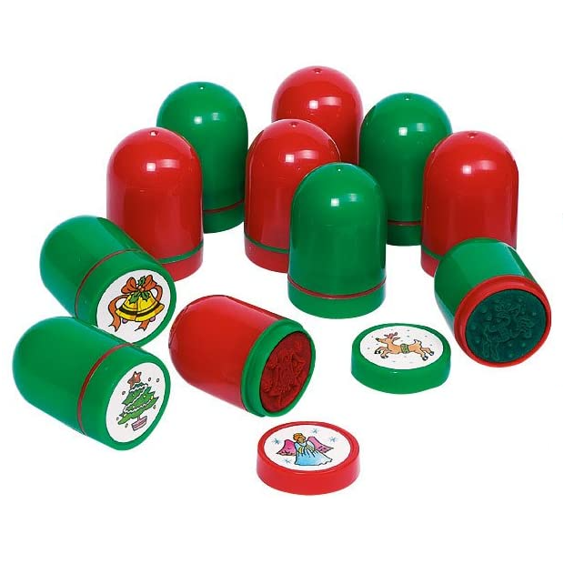 Sello de Navidad en Madera con Tinta - Vue 3
