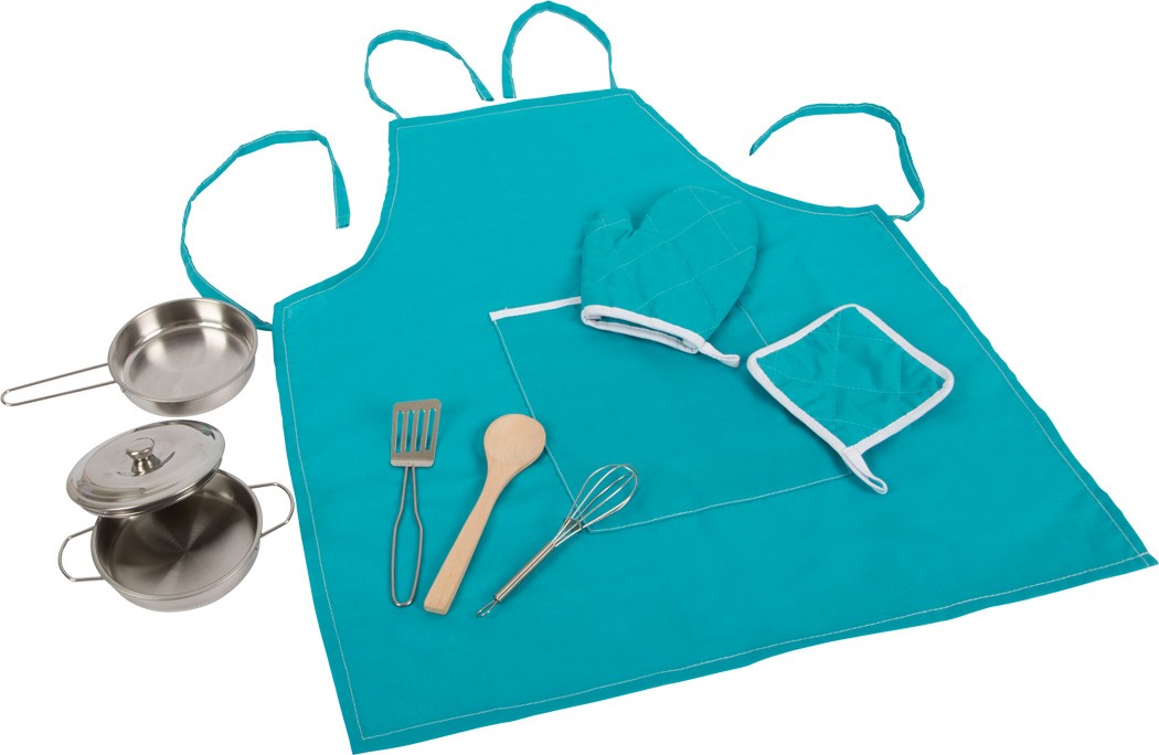 Little Chef Wooden Cooking & Dress-Up Pretend Play Set