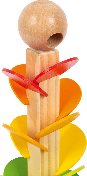 Wooden Musical Marble Tree - Melodic Petal Run - Vue 3
