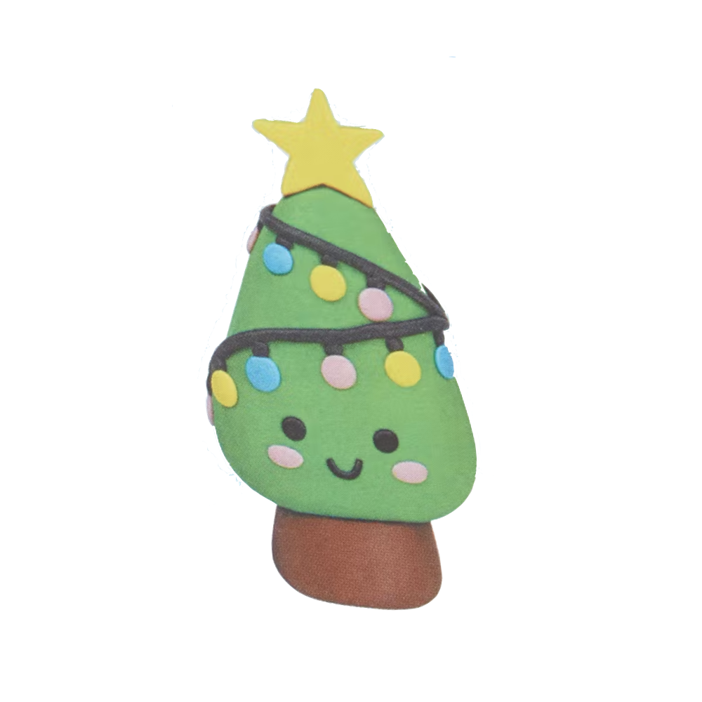 DIY Clay Christmas Tree Hanging Decoration Kit - Vue 3