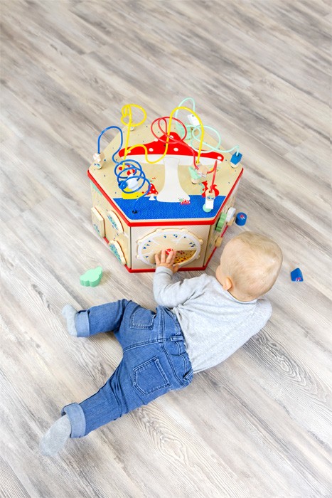 Deluxe XL Multi-Activity Cube & Sensory Motor Station - Vue 19