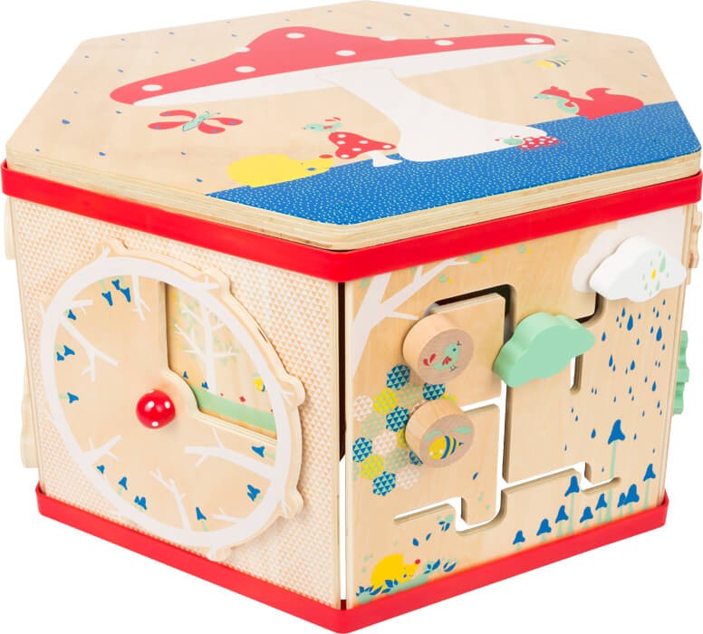 Deluxe XL Multi-Activity Cube & Sensory Motor Station - Vue 3