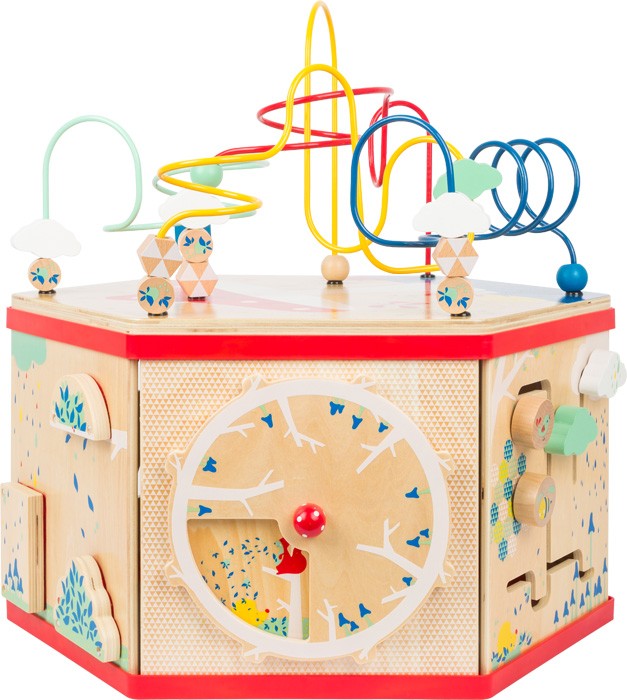 Deluxe XL Multi-Activity Cube & Sensory Motor Station - Vue 10
