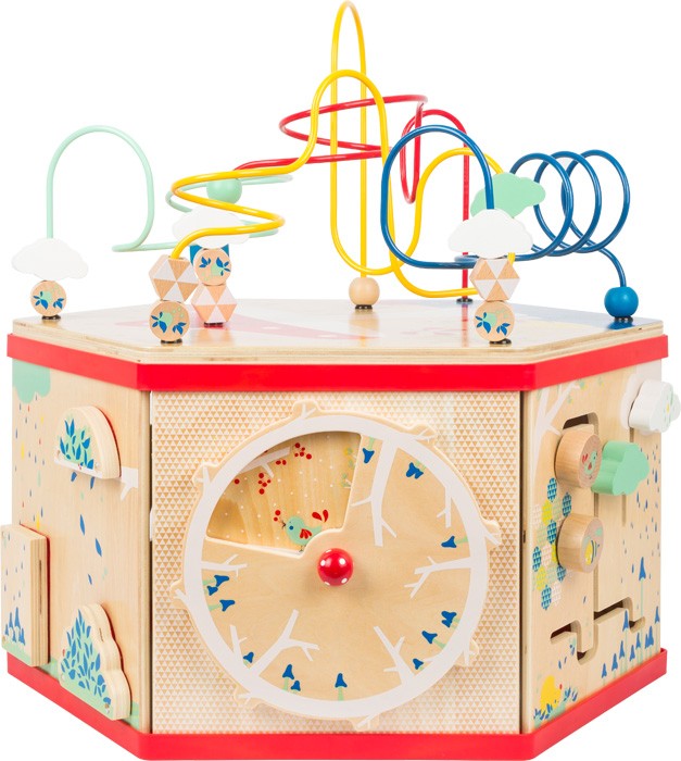 Deluxe XL Multi-Activity Cube & Sensory Motor Station - Vue 11