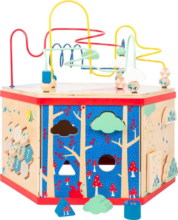 Deluxe XL Multi-Activity Cube & Sensory Motor Station - Vue 12