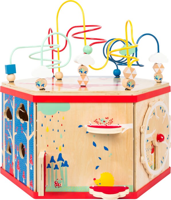 Deluxe XL Multi-Activity Cube & Sensory Motor Station - Vue 15