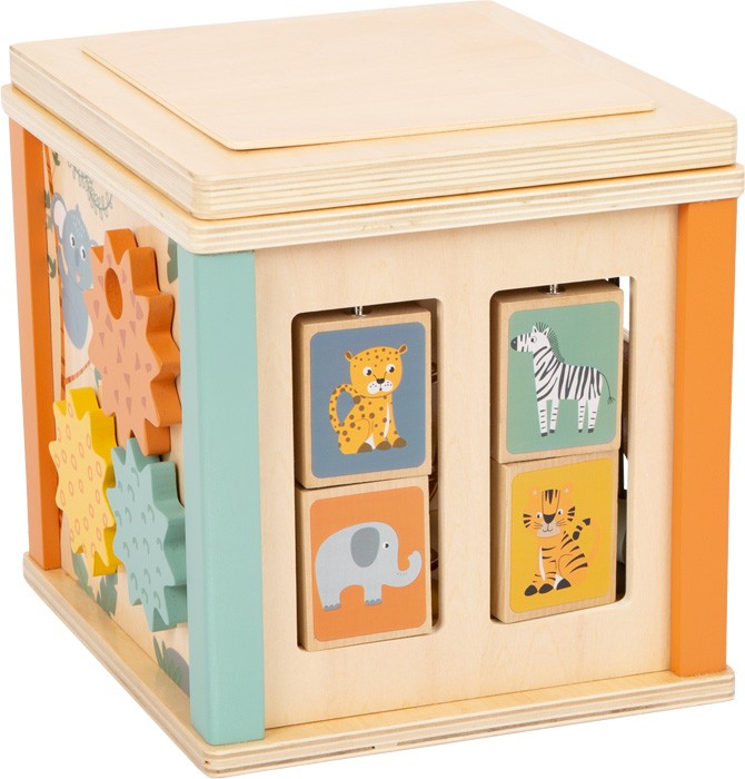 Safari Adventures Multi-Activity Play Cube - Vue 6