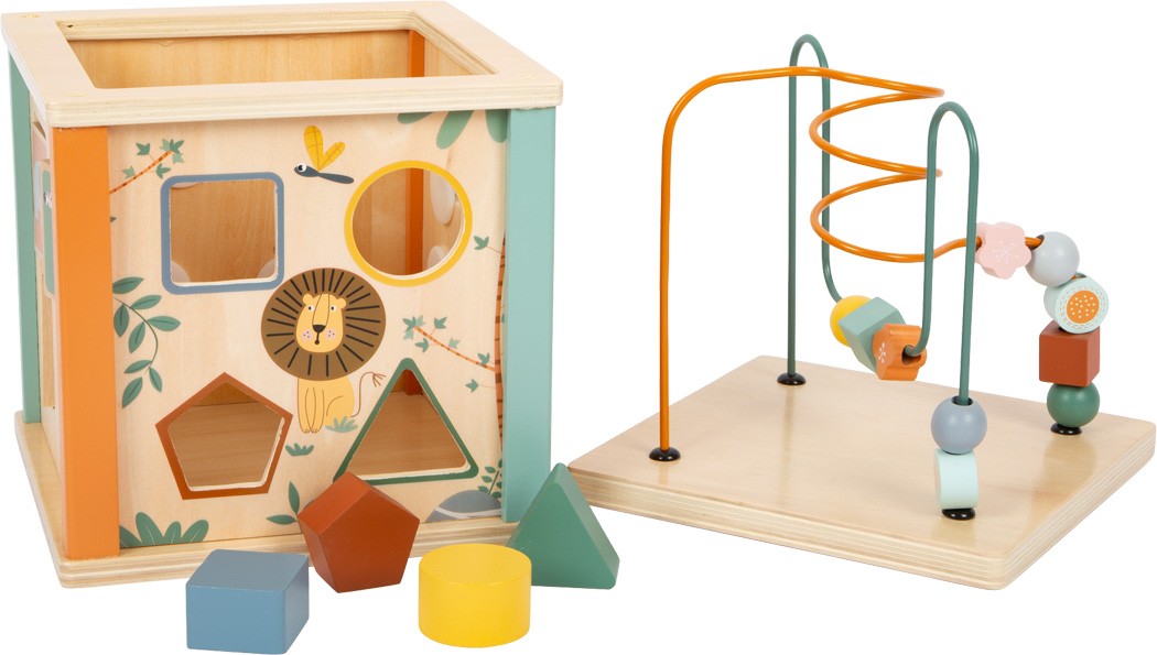 Safari Adventures Multi-Activity Play Cube - Vue 7