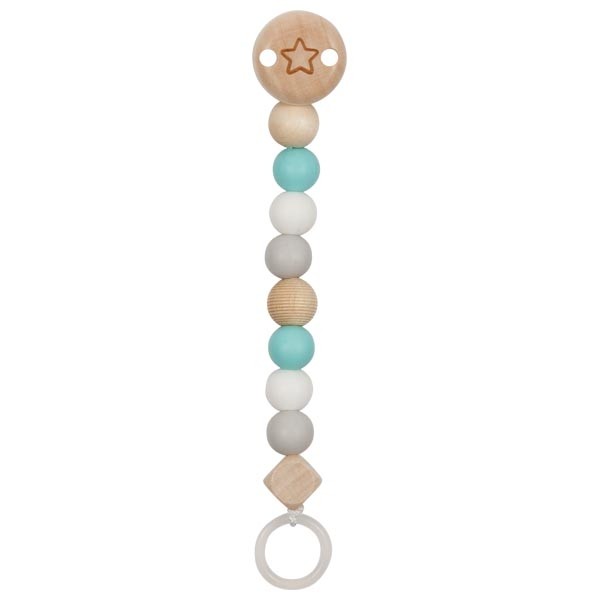 Turquoise Star Wooden Dummy Clip