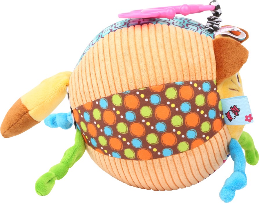 Cat Rattle & Soft Sensory Sound Ball - Vue 3
