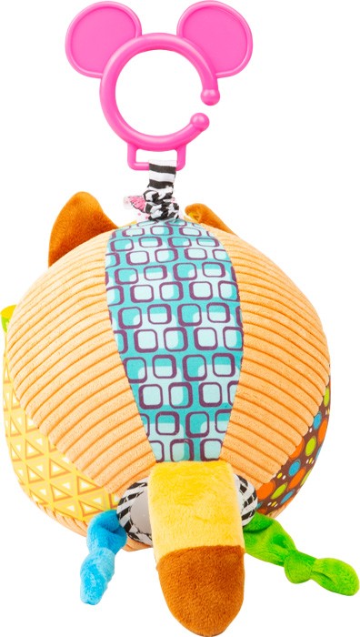 Cat Rattle & Soft Sensory Sound Ball - Vue 4