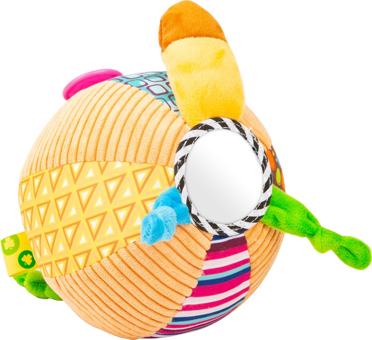 Cat Rattle & Soft Sensory Sound Ball - Vue 5