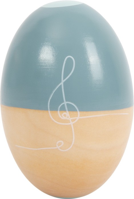 Montessori Wooden Sound Shaker Egg - White Note - Vue 9