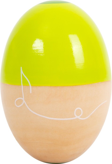Montessori Wooden Sound Shaker Egg - White Note - Vue 11