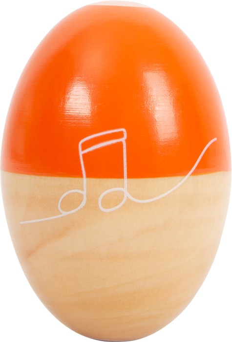 Montessori Wooden Sound Shaker Egg - White Note - Vue 13